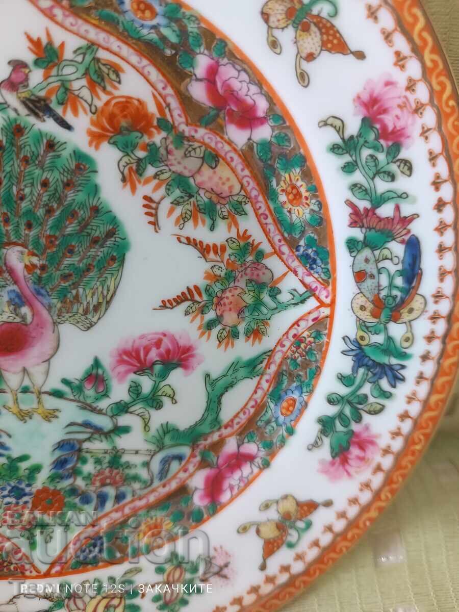 Доставка на Декоративна порцеланова чиния с пружина за окачване