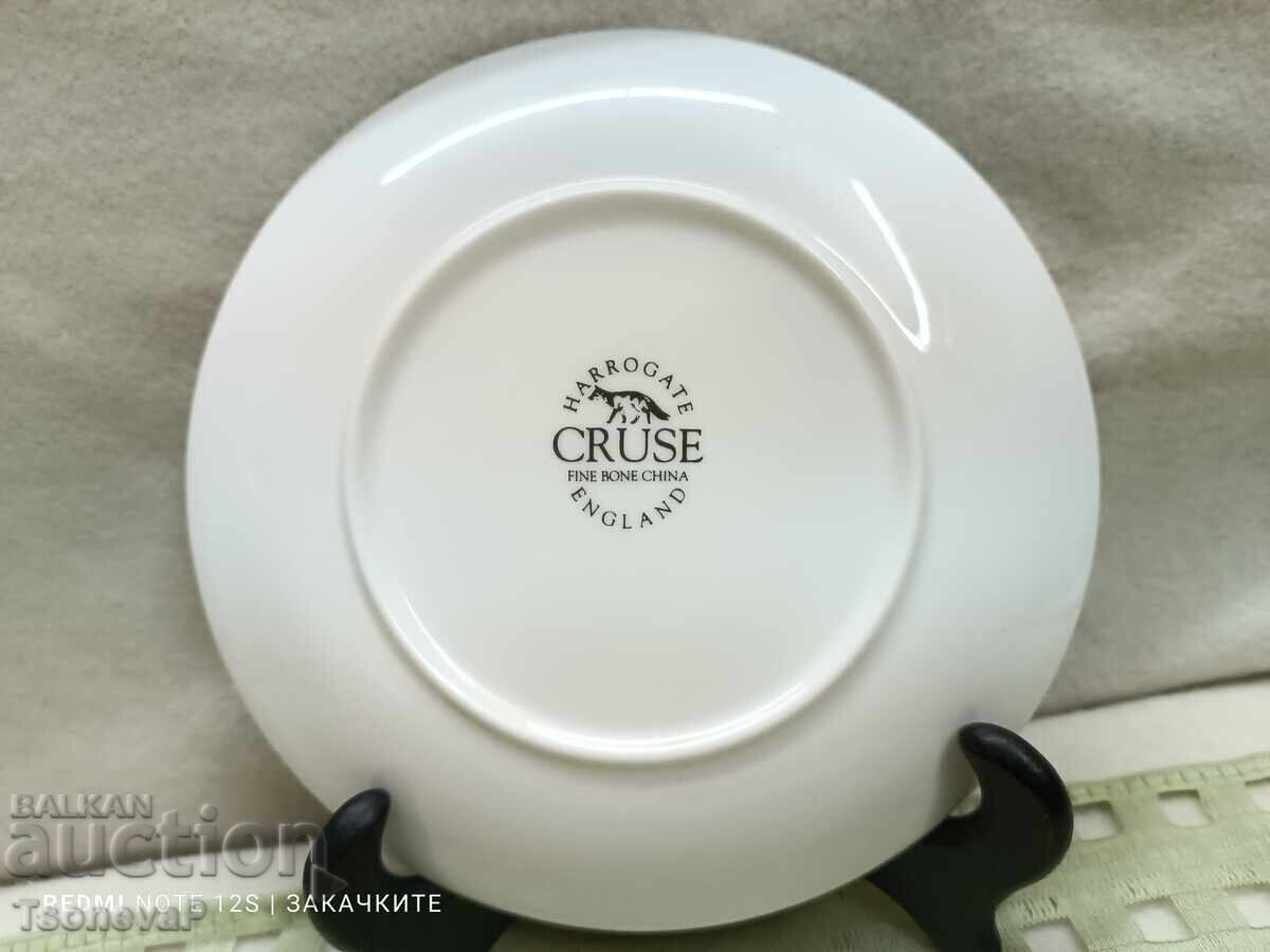 Δημοπρασία Αγγλική διακοσμητική πορσελάνινη πιατέλα