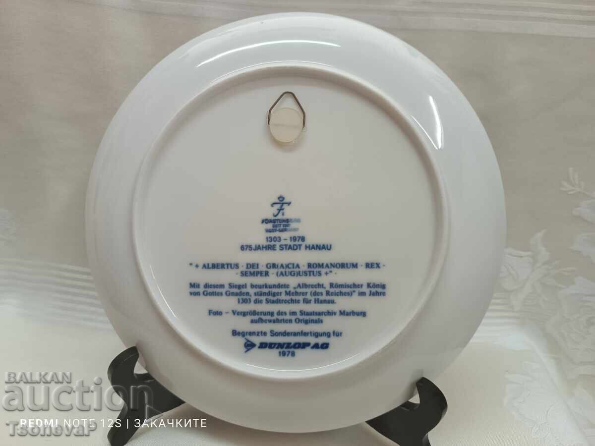 Decorative porcelain plate by FÜRSTENBERG - 5