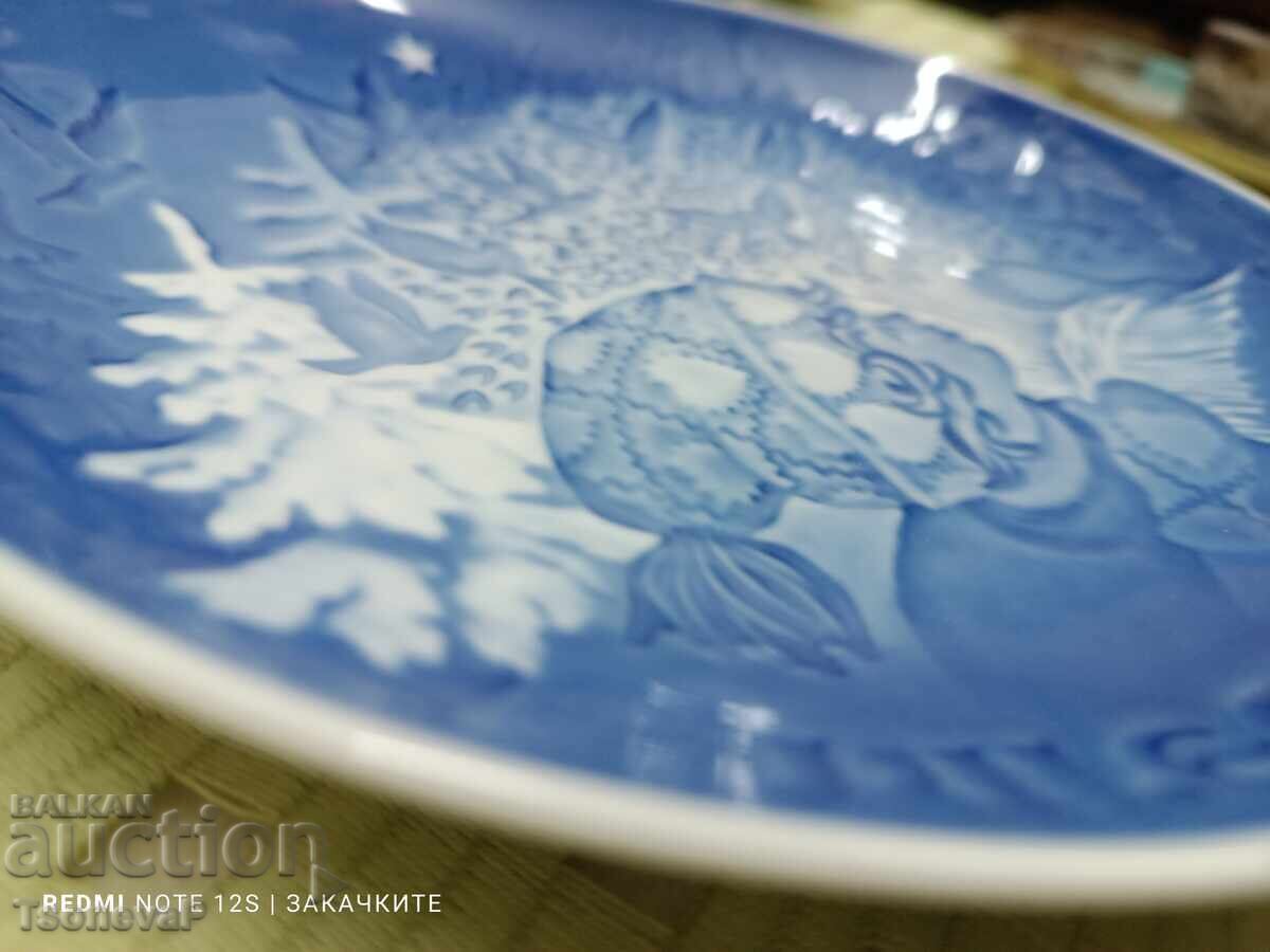 Διακοσμητικό πορσελάνινο πιάτο Bing & Grondahl 1981 - 5