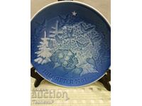 Farfurie decorativă din porțelan Bing & Grondahl 1981