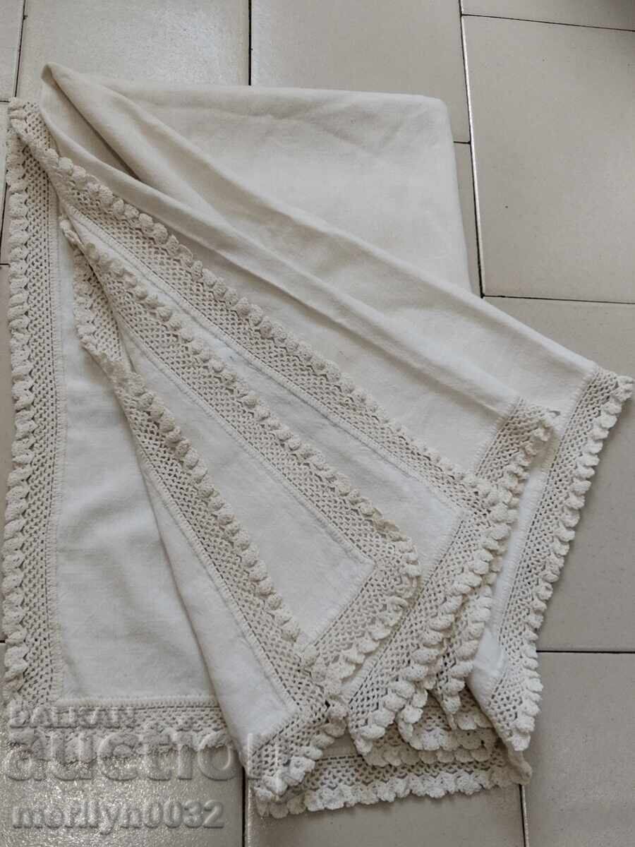 Old hand-woven kenaf fabric 145/115 meters - 7