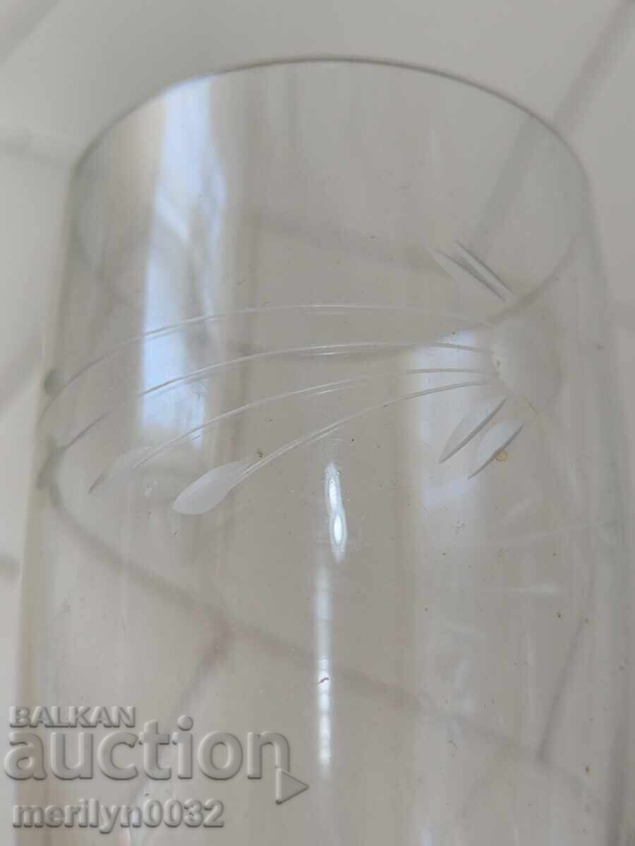 Красив български сервиз чаши 12 бр чаша НРБ - 6 Красив български сервиз чаши 12 бр чаша НРБ - 6