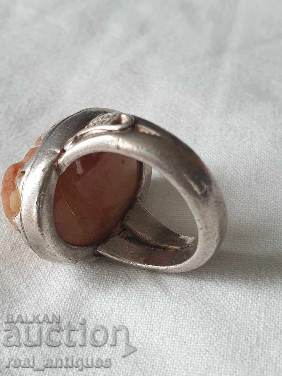 Silver ring - 5 Silver ring - 5