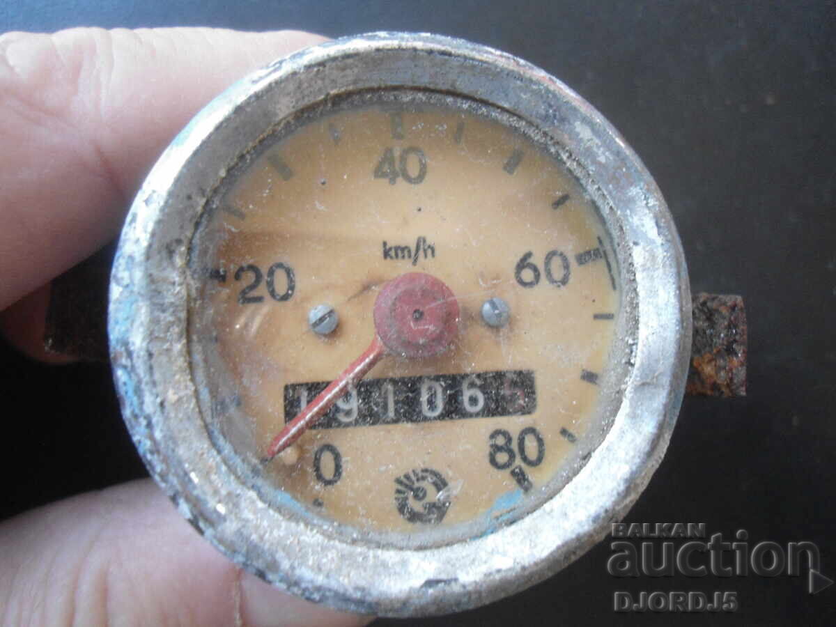 Old Russian Car Measuring Instrument