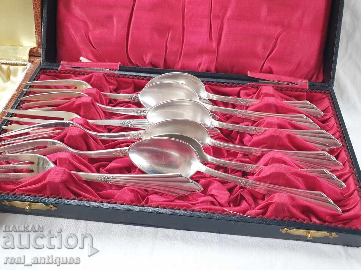 Аукцион Комплект посребрени прибори WMF