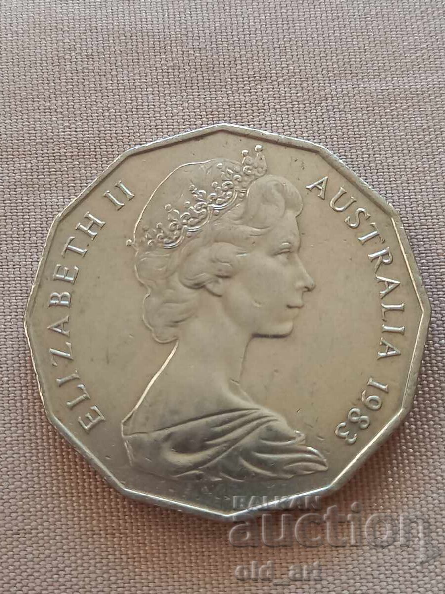Monedă - Australia, 50 cenți 1983 cu preț € 2.30 | 4.50 BGN
