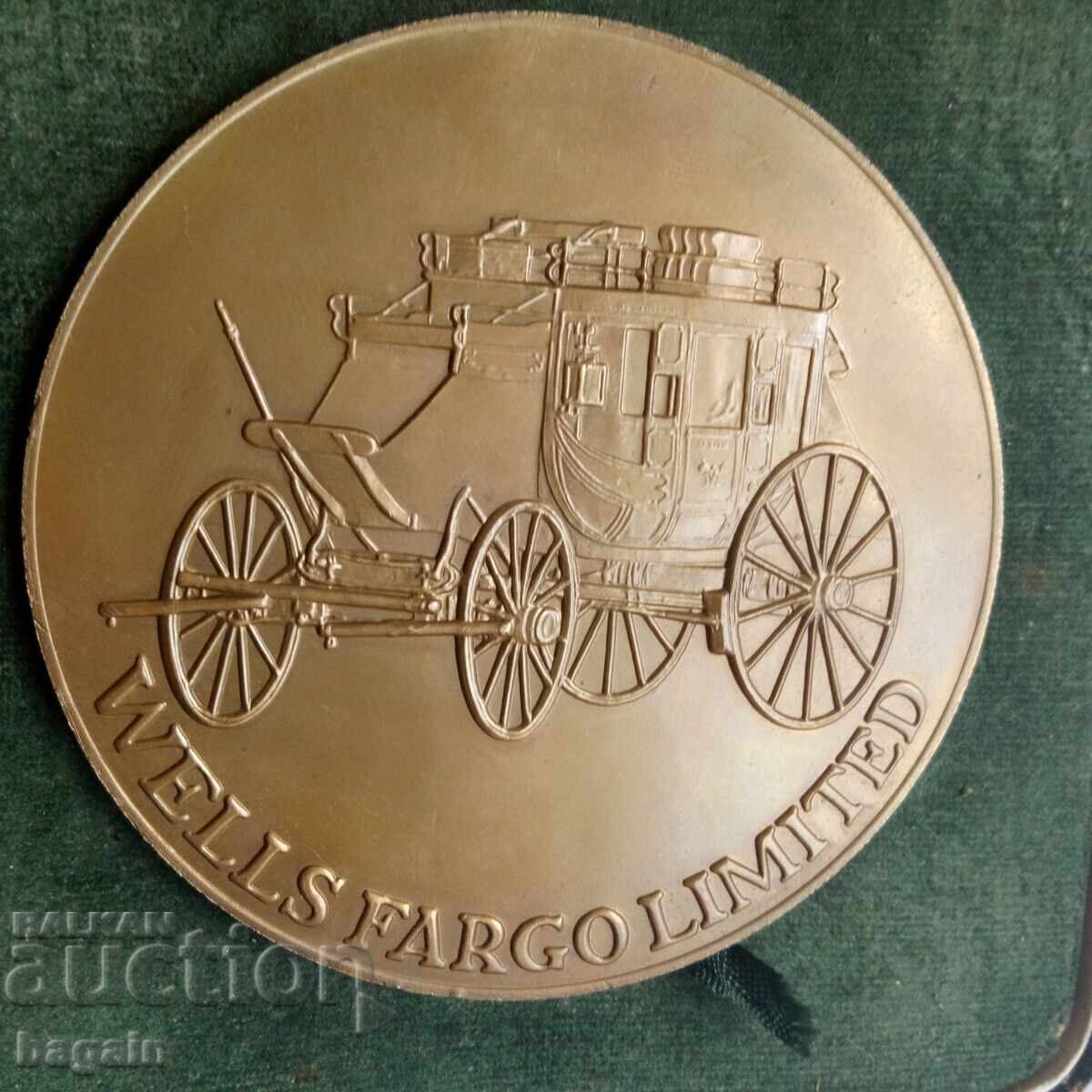 Medalie-plachetă rară din bronz cu preț € 30.68 | 60.01 BGN