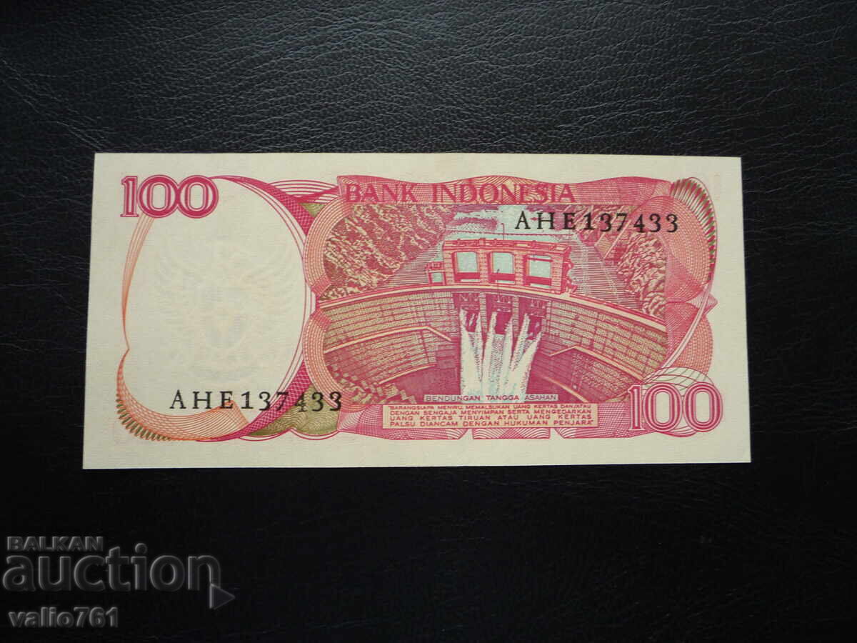 ИНДОНЕЗИЯ 100 РУПИИ  1984    НОВИ  UNC с цена 3.00 лв. | € 1.53
