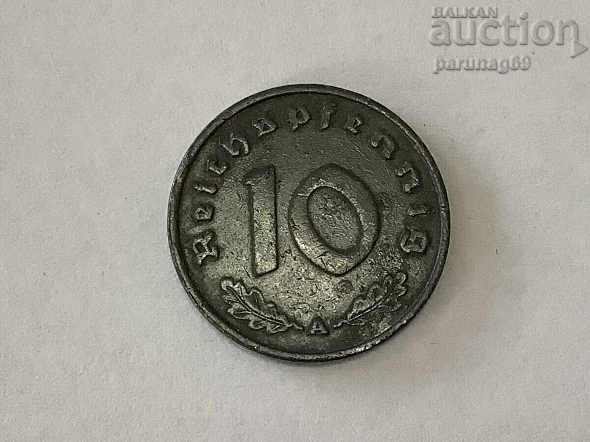 Γερμανία - Τρίτο Ράιχ 10 ράιχσπφενιχ 1940 Α με τιμή 2.00 BGN | € 1.02