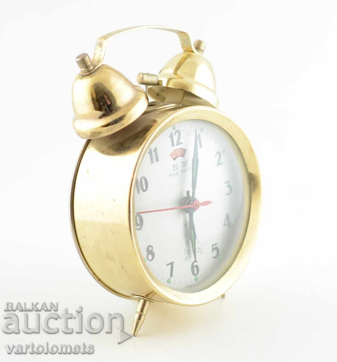 Licitație Ceas deșteptător FIVE RAMS CHINA - funcționează