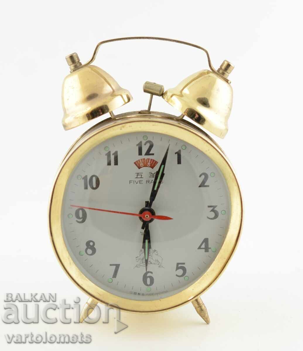 Ceas deșteptător FIVE RAMS CHINA - funcționează