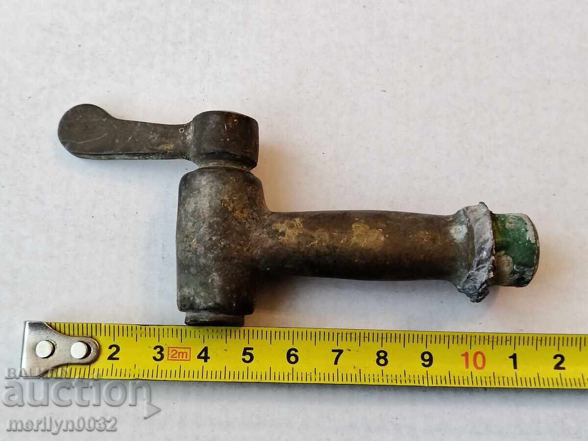 Delivery of Old bronze faucet key tap valve spigot