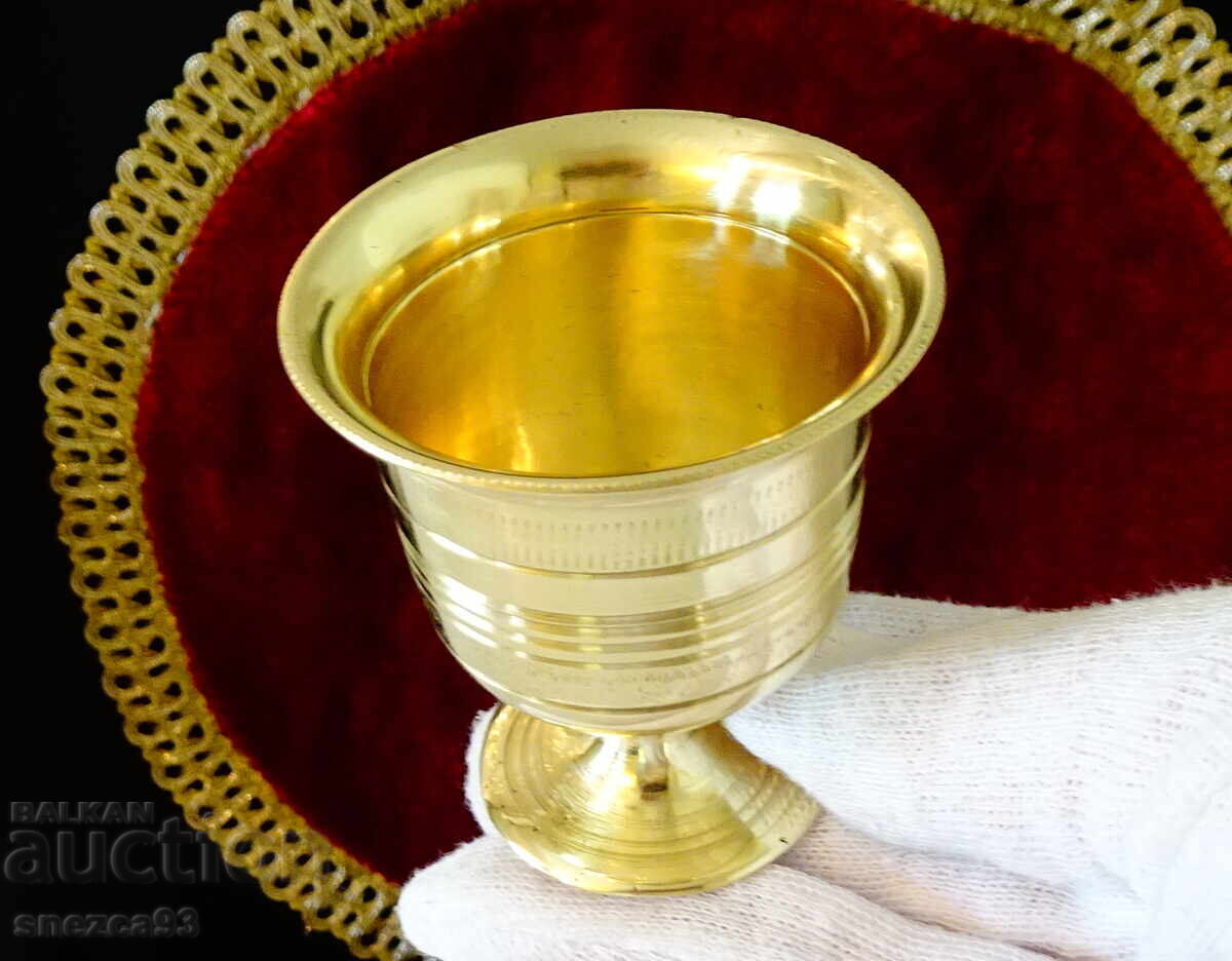 Livrarea Cană masivă din bronz, mojar de farmacie