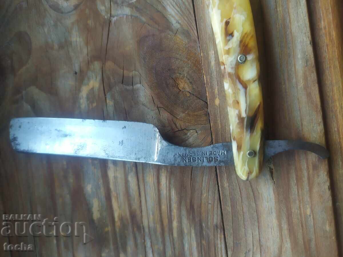Old Solingen razor, for collection, well-preserved - 5