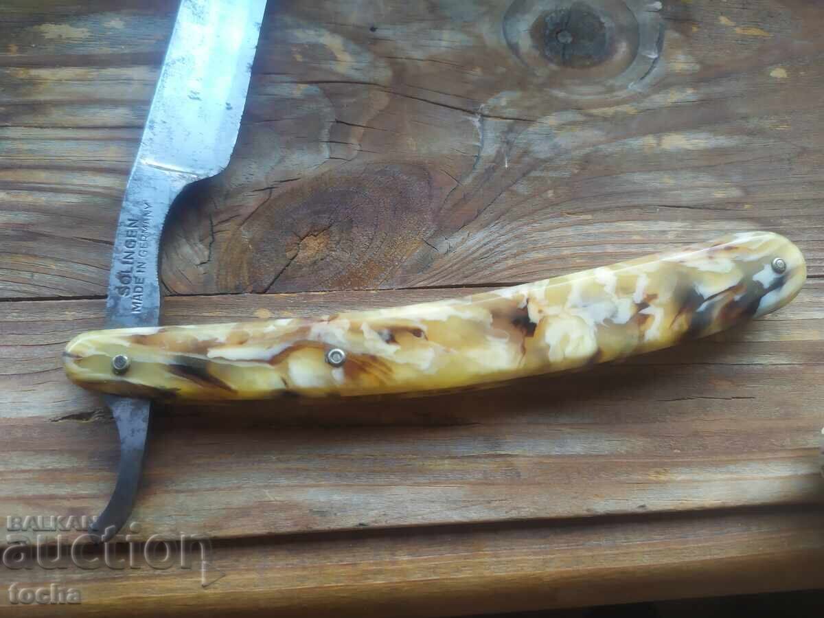 Old Solingen razor, for collection, well-preserved - 6