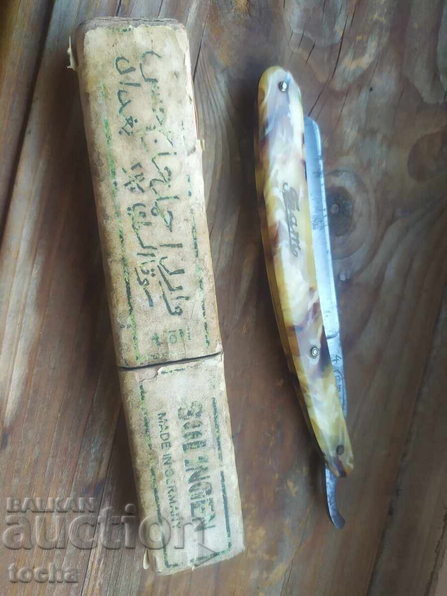 Old Solingen razor, for collection, well-preserved - 7