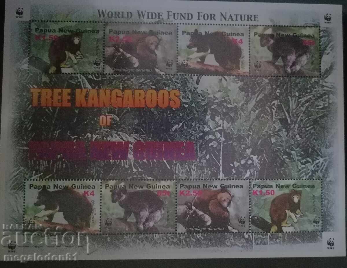 Papua Noua Guinee - fauna WWF, cangur arbore Papua Noua Guinee - fauna WWF, cangur arbore