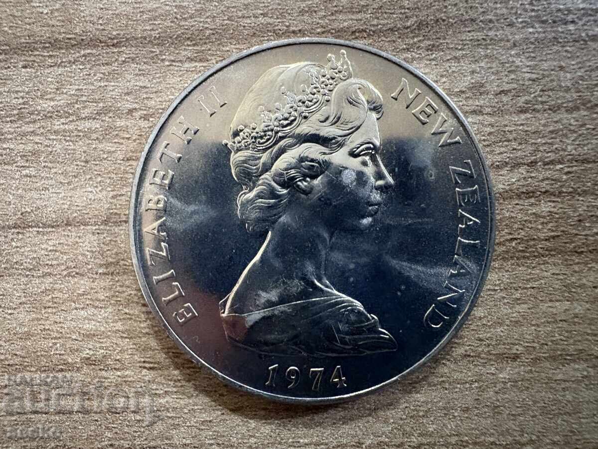 New Zealand - 1 Dollar (1974) - X British Games with price 10.00 BGN | € 5.11