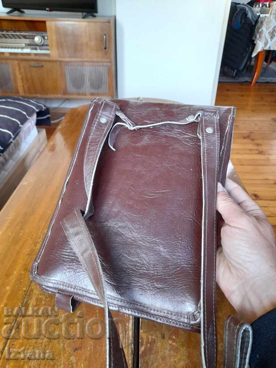 Auction  Old commander's, officer's bag