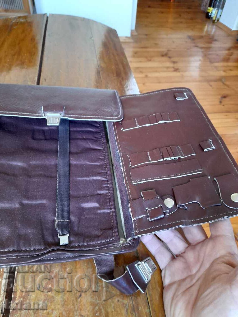 Old commander's, officer's bag - 6