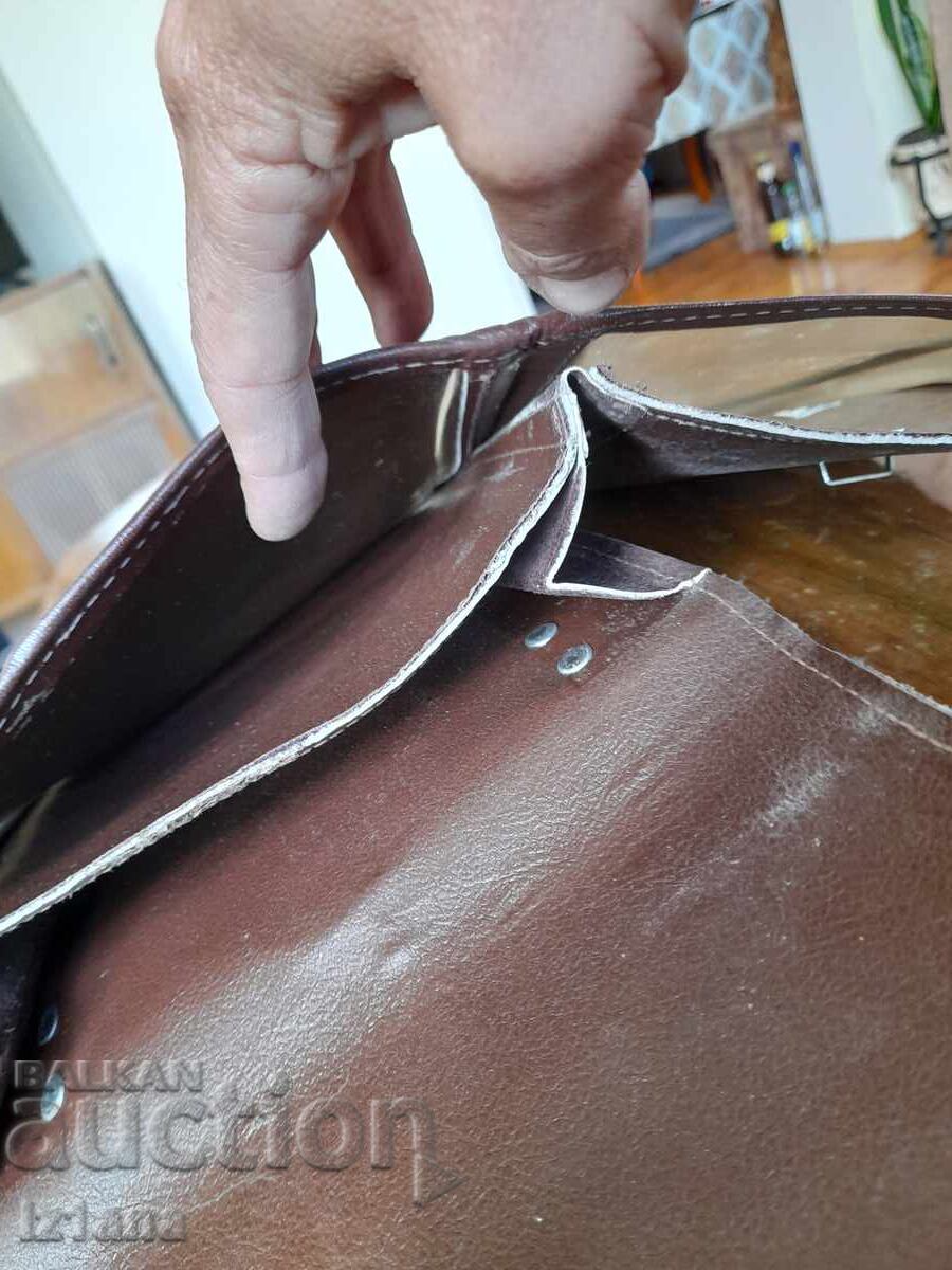 Old commander's, officer's bag - 7