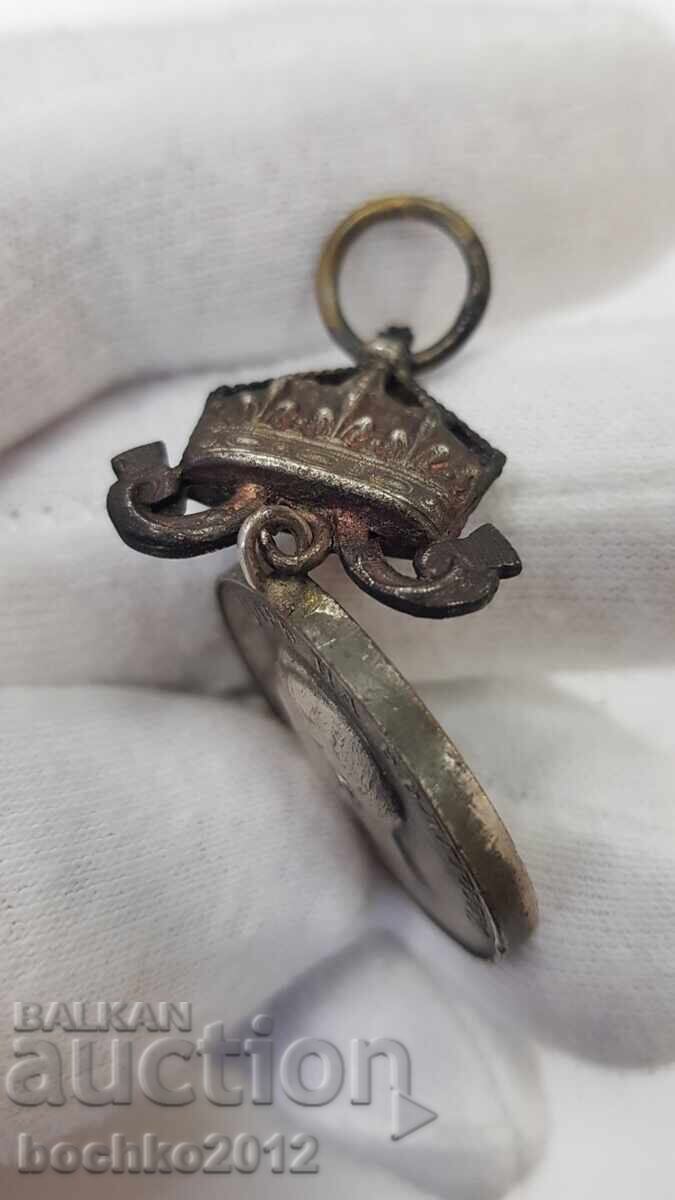 Delivery of Collectible Royal Medal For Merit with Crown Boris III