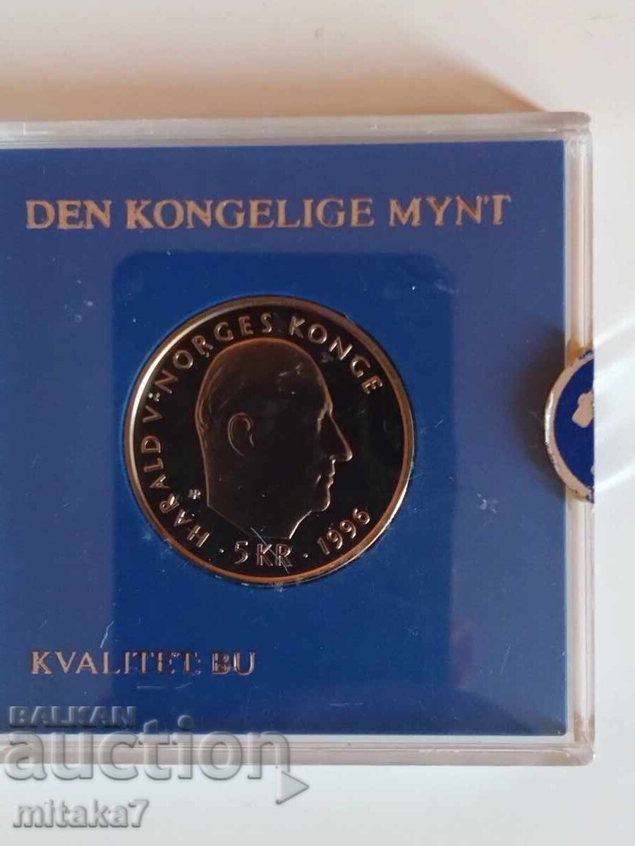 5 kroner 1996, Norway - 5