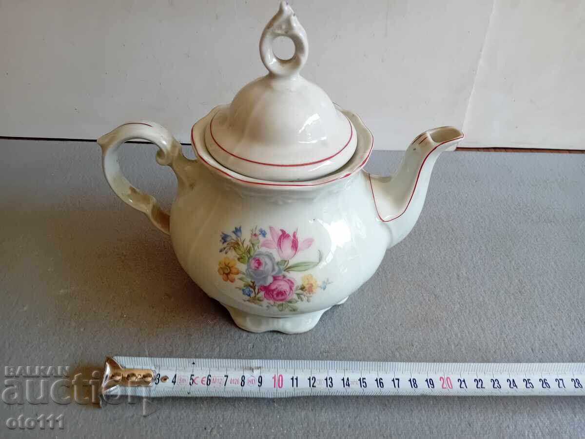 OLD PORCELAIN CAN OLD PORCELAIN CAN