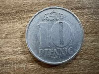 ΓΔΛ - 10 πφένιγκ (1963)