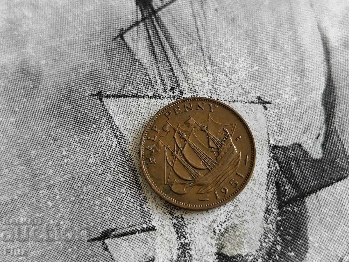 Coin - Great Britain - 1/2 (half) penny | 1951 Coin - Great Britain - 1/2 (half) penny | 1951