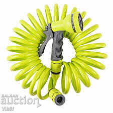 Spiral hose 7.5m - 5/16" HERLY-S, set with Gun Spiral hose 7.5m - 5/16" HERLY-S, set with Gun