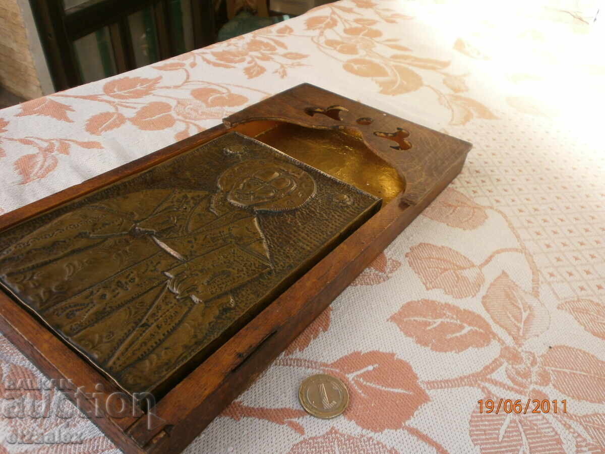 Bronze Icon of St. Nicholas - 5