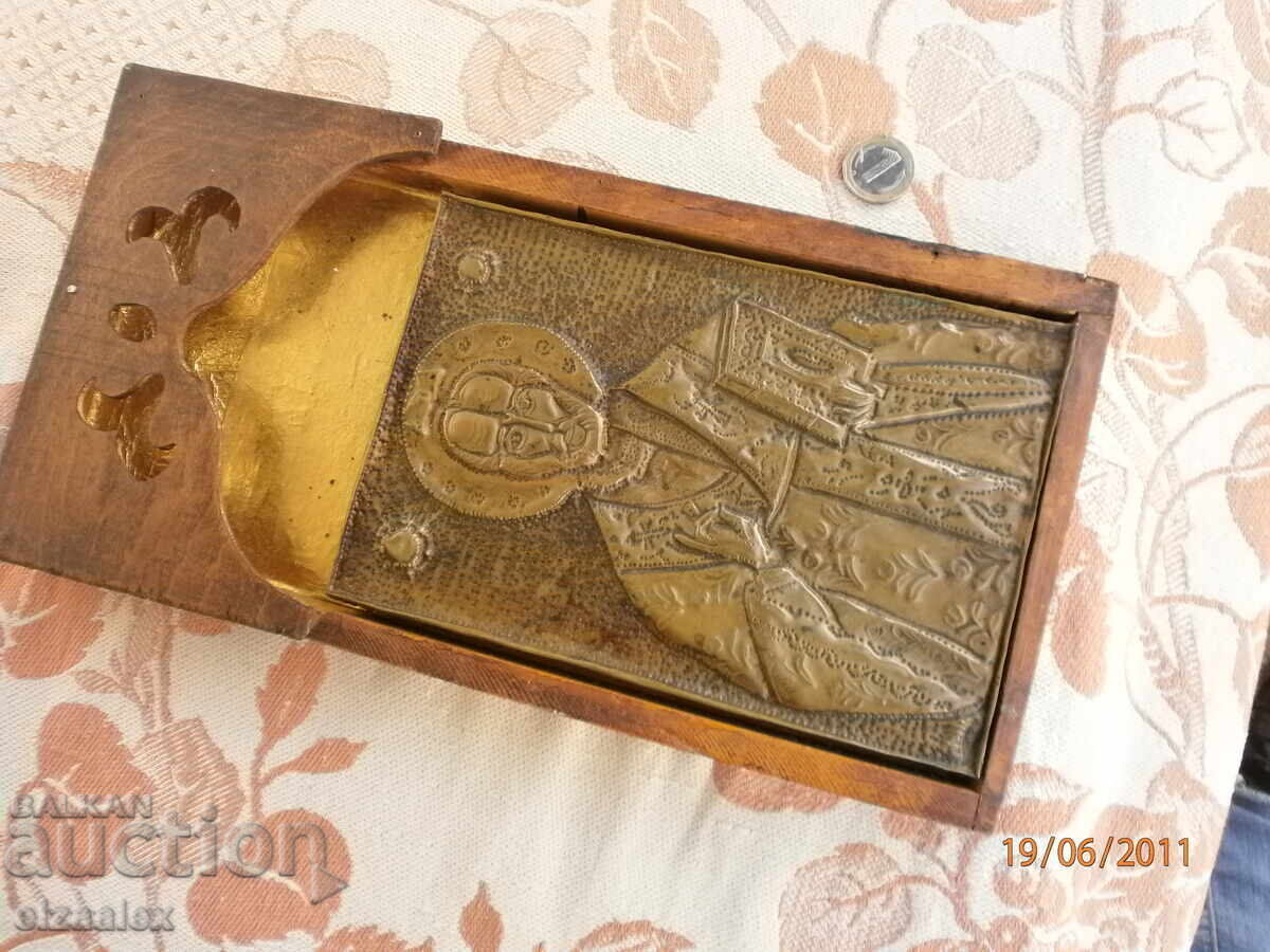 Bronze Icon of St. Nicholas - 6