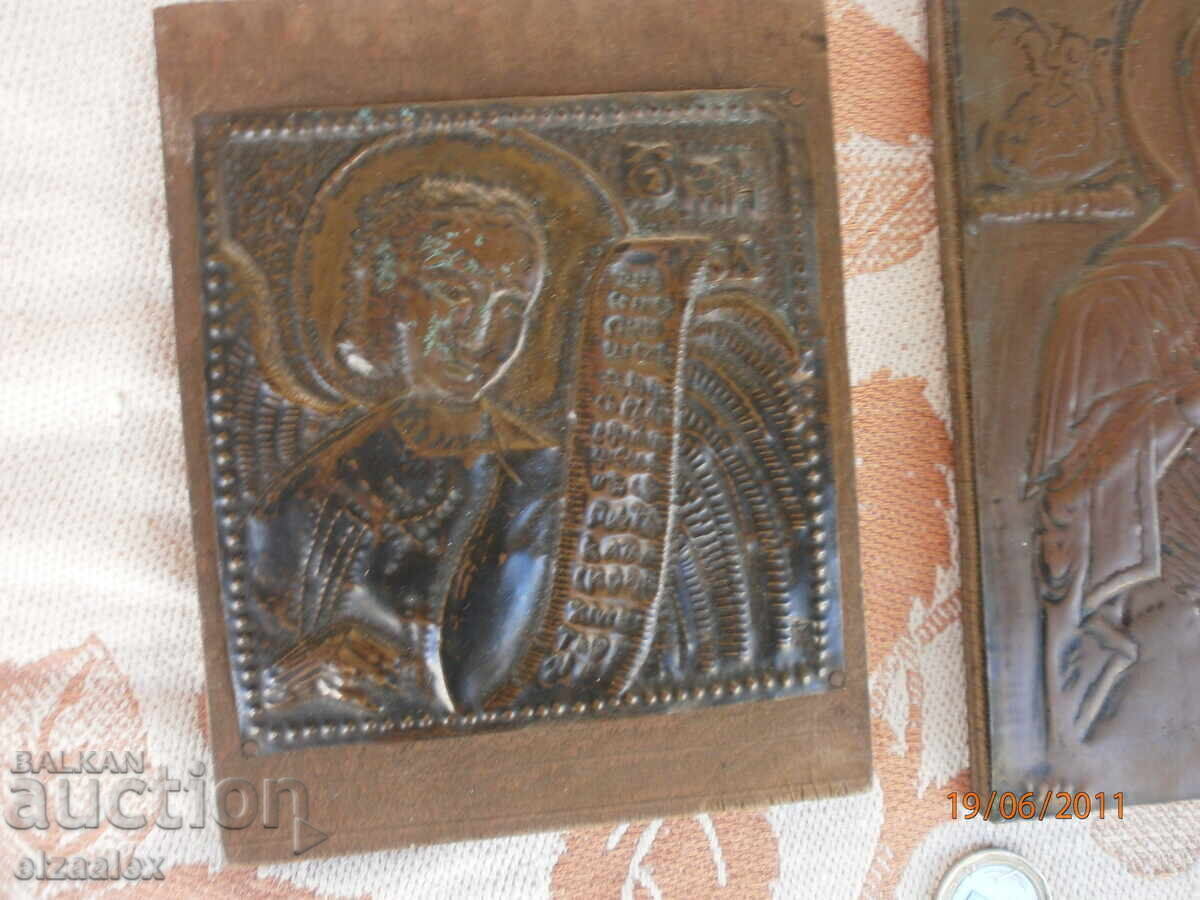 Icoane vechi din cupru - 6