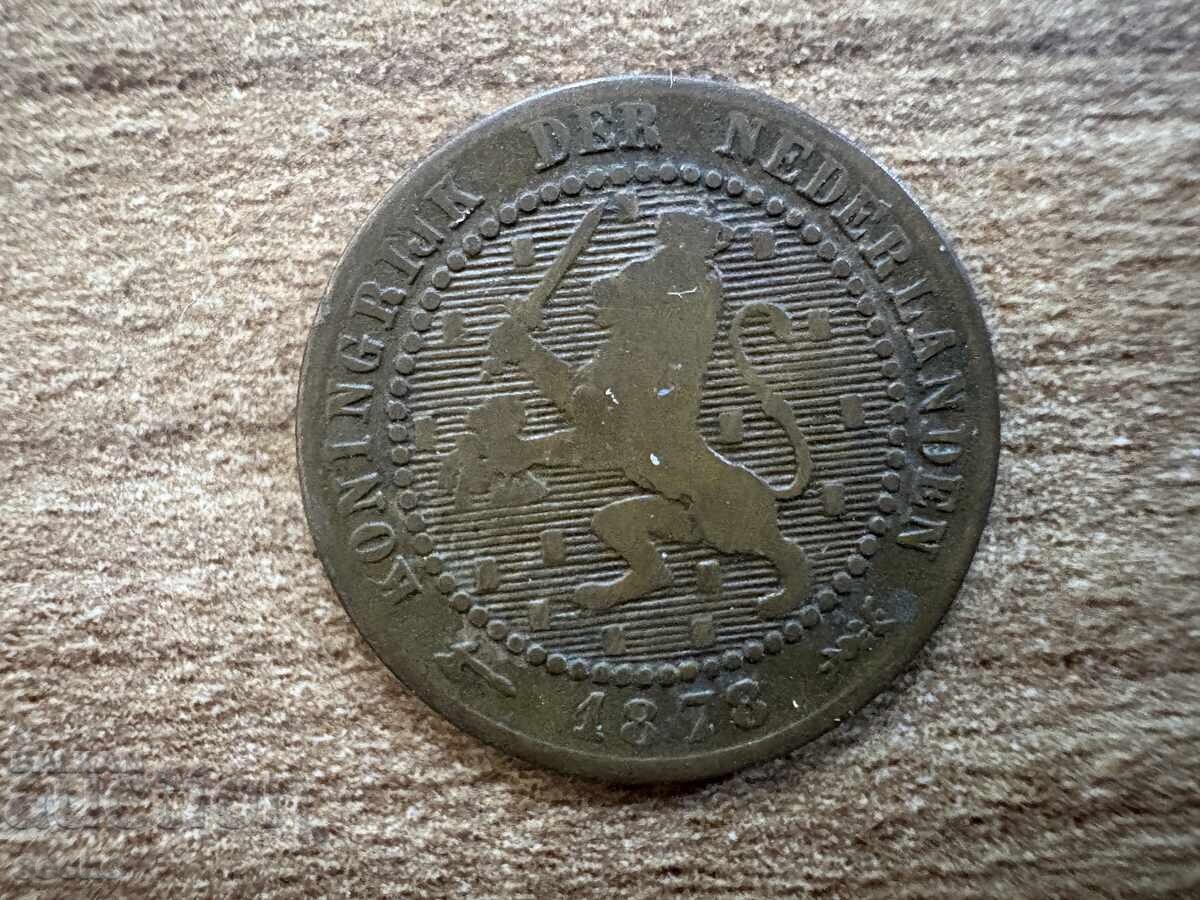 Ολλανδία - 1 λεπτό (1878) με τιμή 1.00 BGN | € 0.51 Ολλανδία - 1 λεπτό (1878) με τιμή 1.00 BGN | € 0.51