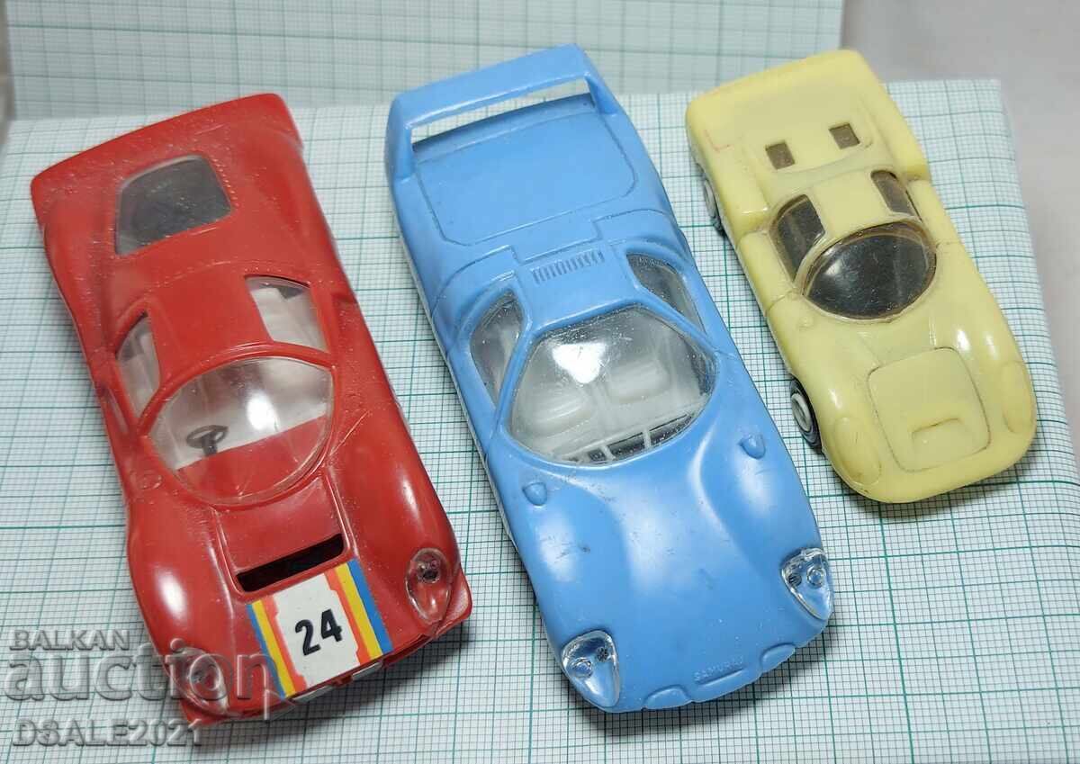 Aesthetic of Porsche, Ferrari, Samurai, toy car 3pcs. ds1374