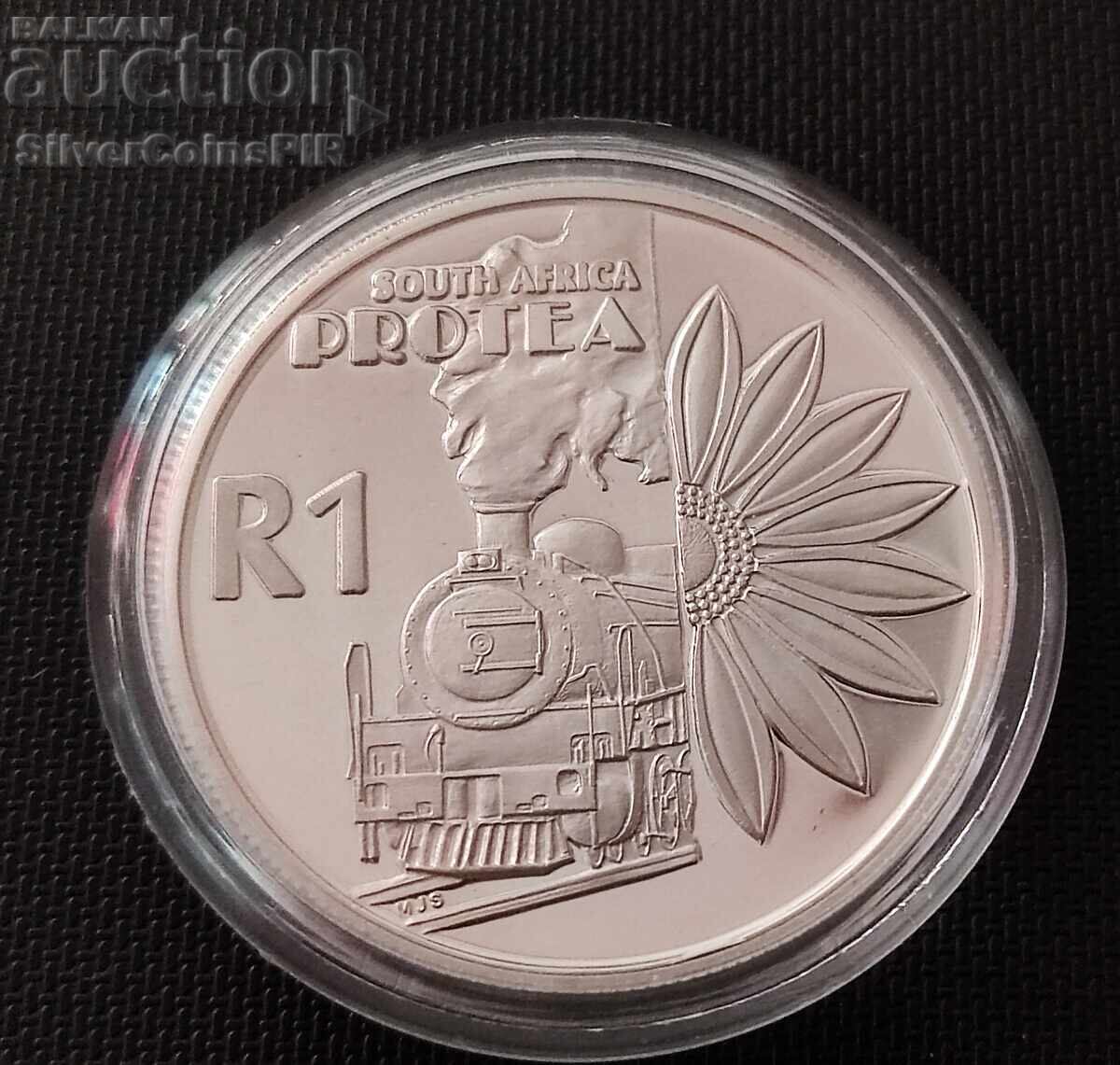 Delivery of Silver 1 Rand Tourism 2001 South Africa