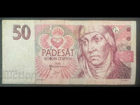 Czech Republic 50 Koruna 1997 Pick 17 Ref 9872