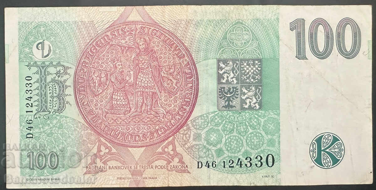 Τσεχική Δημοκρατία 100 Κορούν 1996 Pick 18 Ref 4330 με τιμή 18.00 BGN | € 9.20
