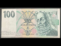 Czech Republic 100 Koruna 1996 Pick 18 Ref 4330