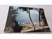Ταχυδρομική κάρτα Obzor Θέα παραλίας 1962