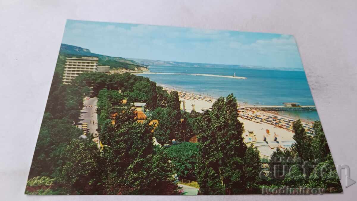 Cartolină Poștală Nisipurile de Aur 1988