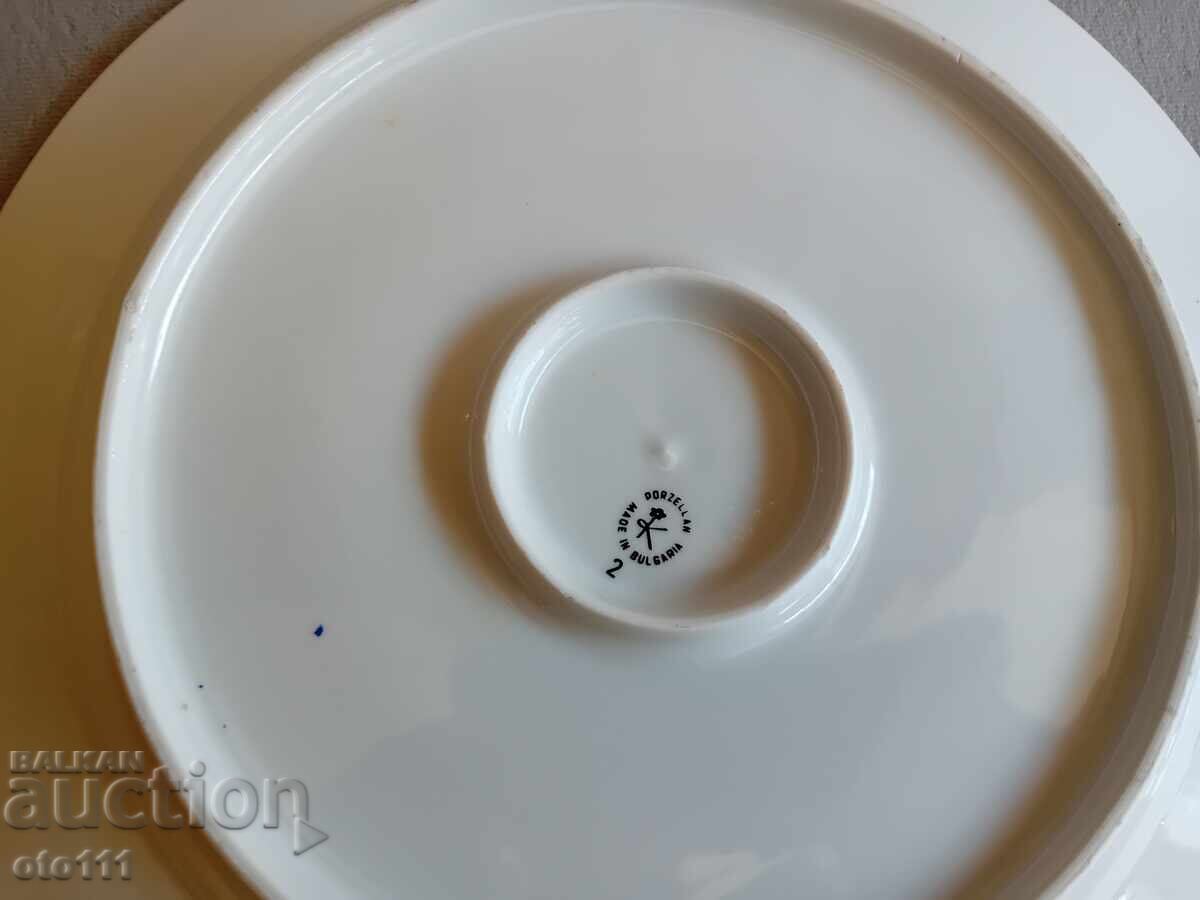 Delivery of OLD PORCELAIN PLATTER, BOWL