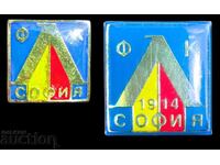 ΦΟΥΤΜΠΟΛ 2 ΠΑΛΙΑ ΣΗΜΑΤΑ ΛΕΦΣΚΙ ΣΟΦΙΑΣ 1914