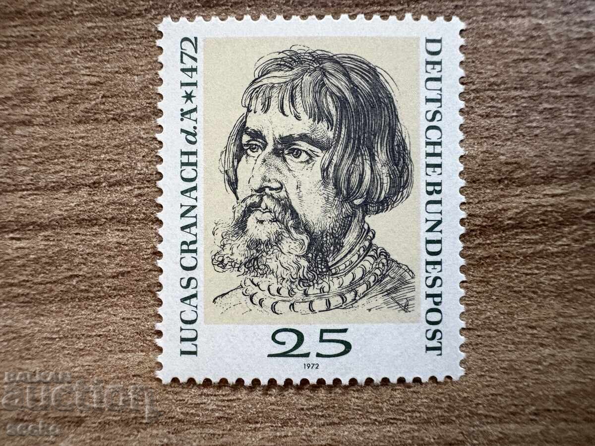 ФРГ/ГФР - 500 г. от рождението на Лукас Кранах...(1972) MNH ФРГ/ГФР - 500 г. от рождението на Лукас Кранах...(1972) MNH