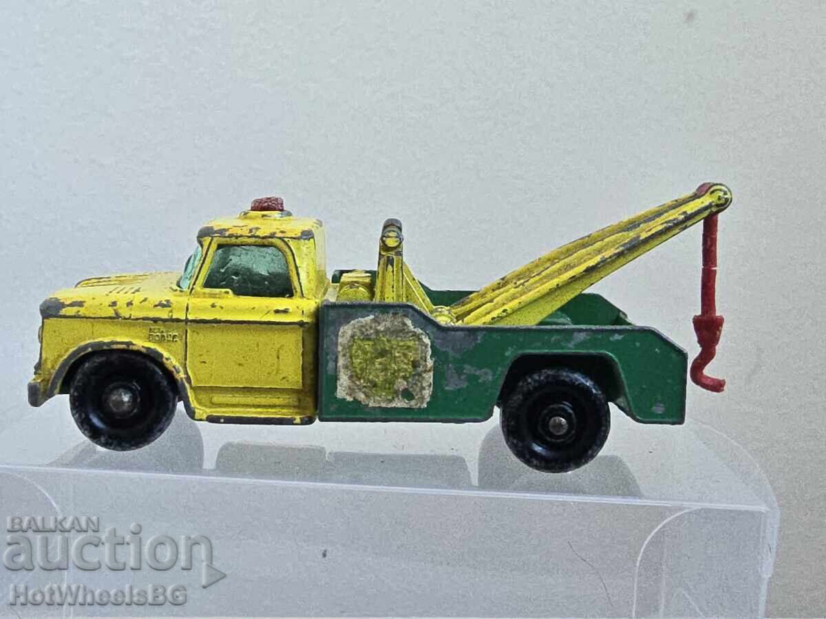 Matchbox LESNEY No. 13D Dodge Wreck Truck 1965