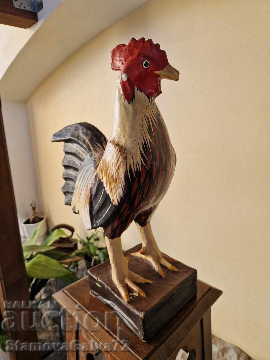 Delivery of Large antique figure statuette Papier-mâché