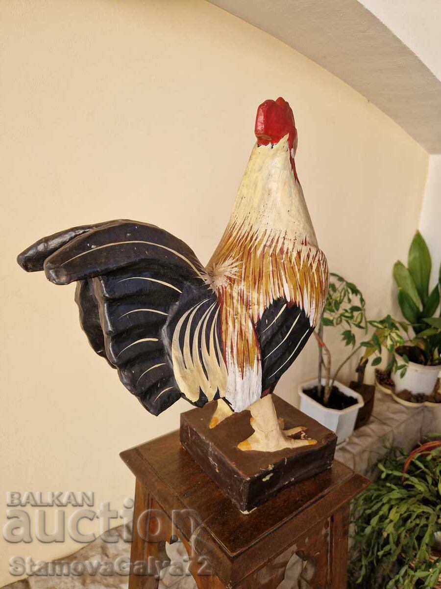 Large antique figure statuette Papier-mâché - 5