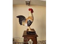 Large antique figure statuette Papier-mâché